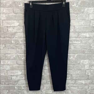 Modern Ambition Black Ponte Knit Straight Leg Pants